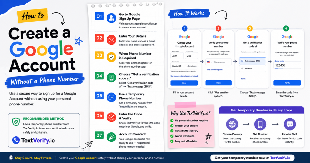 How to Create a Google Account Without a Phone Number