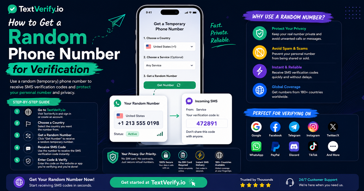 How to Get a Random Phone Number for Verification