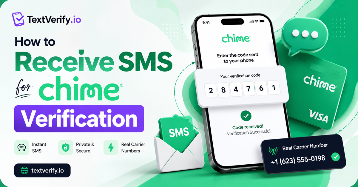 How to Receive SMS for Chime Verification