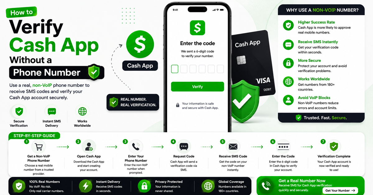 How to Verify Cash App Without a Phone Number