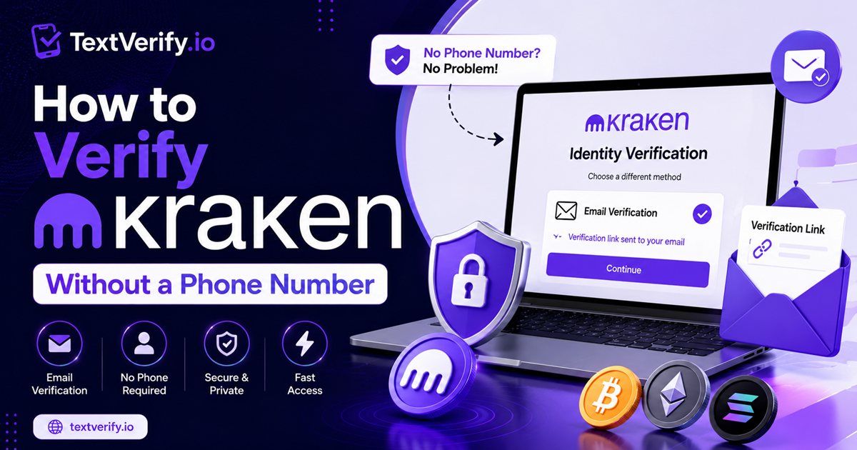 How to Verify Kraken Without a Phone Number